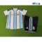 Camiseta Argentina Local Mundial 2026 Azul/Blanco Niño Kit (EDICIÓN JUGADOR)