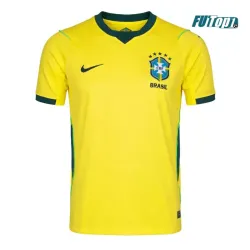 Camiseta Brasil Local Mundial 2026 Amarillo