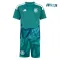Camiseta de Portero Alemania Local Mundial 2026 Verde Niño Kit