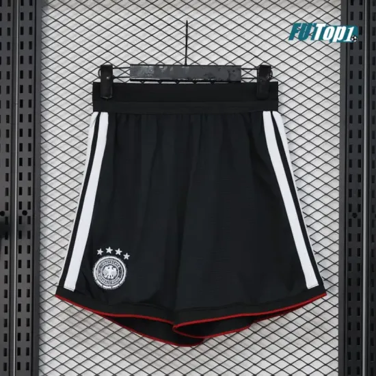Pantalón Corto Alemania Local Mundial 2026 Negro (EDICIÓN JUGADOR)