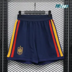 Pantalón Corto España Local Mundial 2026 Azul (EDICIÓN JUGADOR)