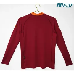 Camiseta AS Roma Local Retro 2000/2001 ML Rojo