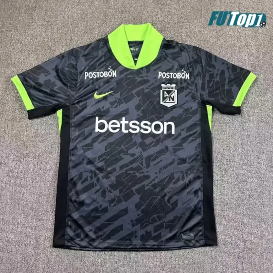 Camiseta Atlético Nacional Alternativo 2026/2027 Negro/Verde