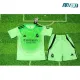 Camiseta de Portero Real Madrid 2025/2026 Niño Kit Verde con Parche HP
