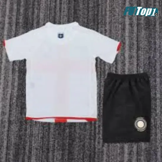 Camiseta Inter de Milan Visitante Retro 2007/2008 Blanco/Rojo Niño Kit