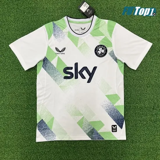 Camiseta Irland Visitante Mundial 2026 Blanco/Verde Claro