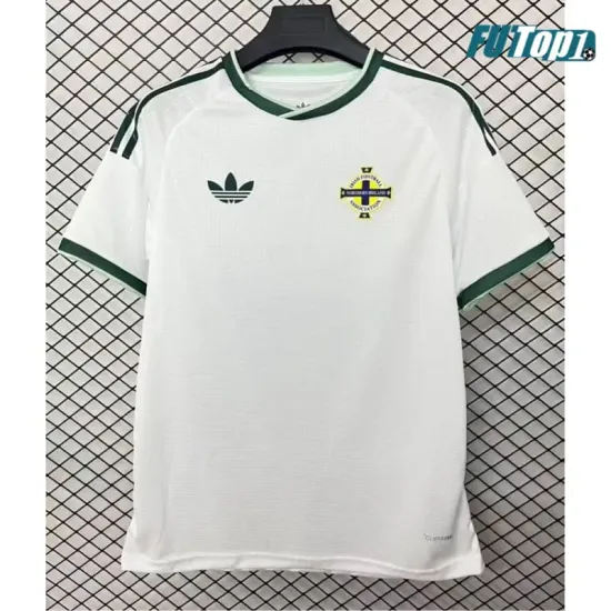 Camiseta Irlanda del Norte Visitante Mundial 2026 Blanco