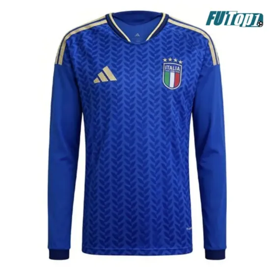 Camiseta Italia Local Mundial 2026 ML Azul