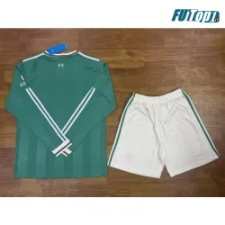 Camiseta Liverpool Alternativo 2025/2026 ML Verde