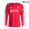 Camiseta Liverpool Local 2025/2026 ML Rojo