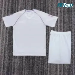 Camiseta Real Madrid Local Retro 1990/1992 Blanco Niño Kit