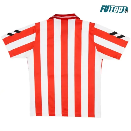 Camiseta Sunderland AFC Local Retro 1991/1994 Rojo/Blanco