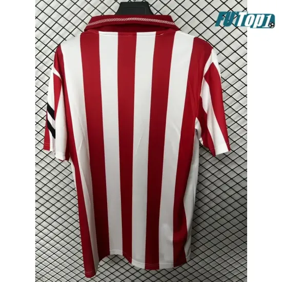 Camiseta Sunderland AFC Local Retro 1991/1994 Rojo/Blanco