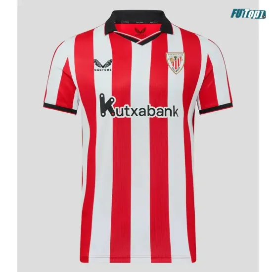 Camiseta Athletic de Bilbao Home 2025/2026 Rojo/Blanco