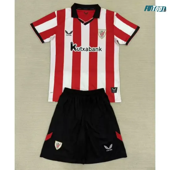 Camiseta Athletic de Bilbao Home 2025/2026 Rojo/Blanco