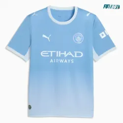 Camiseta Manchester City Local 2026/2027 Azul/Blanco