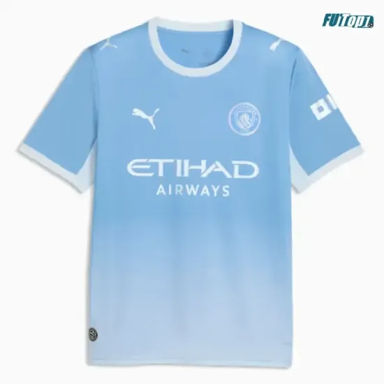 Camiseta Manchester City Local 2026/2027 Azul/Blanco