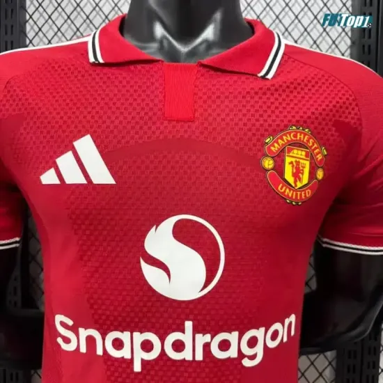 Camiseta Manchester United Local 2026/2027 Versión Jugador Rojo