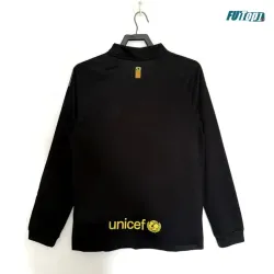 Camiseta Barcelona Visitante 2011/2012 ML Negro Retro