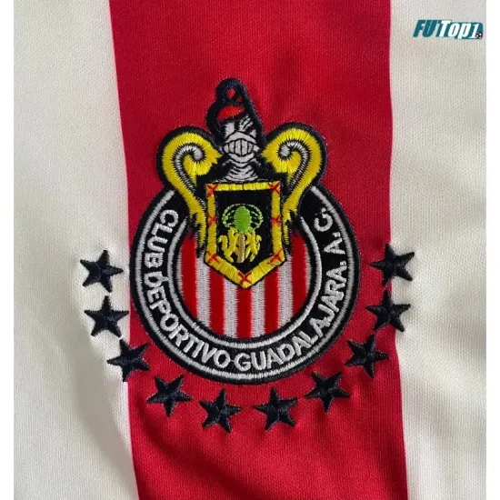Camiseta Chivas Local 1996/1997 Rojo/Blanco Retro