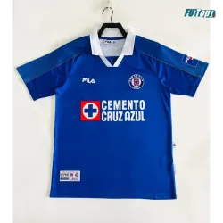 Camiseta Cruz Azul Local 2000/2001 Azul Retro