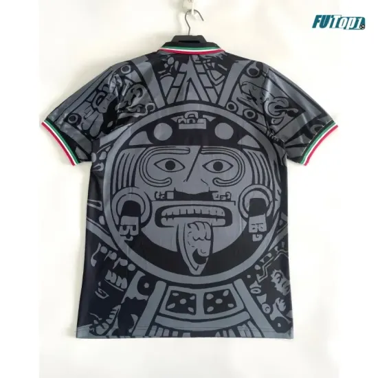 Camiseta México 1998 Negro Retro