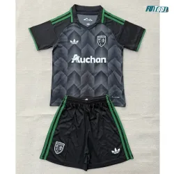 Camiseta RC Lens Visitante 2026/2027 Negro/Verde Niño Kit