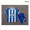Camiseta Deportivo de La Coruña Local 2026/2027 Azul/Blanco Niño Kit con Parche La Liga