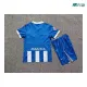 Camiseta Deportivo de La Coruña Local 2026/2027 Azul/Blanco Niño Kit con Parche La Liga