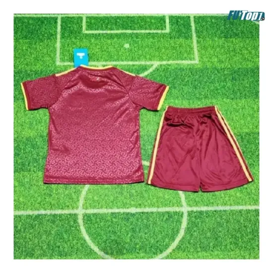 Camiseta España Mundial 2026 Edición Especial Rojo 2 Estrellas Niño Kit