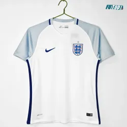Camiseta Inglaterra Local 2016 Blanco Retro