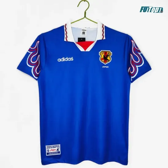 Camiseta Japón Local 1996 Azul Retro