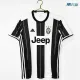 Camiseta Juventus Local 2016/2017 Negro/Blanco Retro