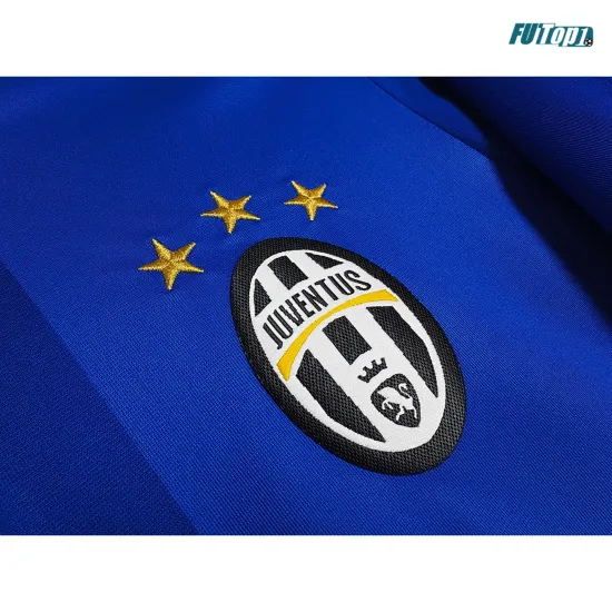 Camiseta Juventus Visitante 2016/2017 Azul Retro