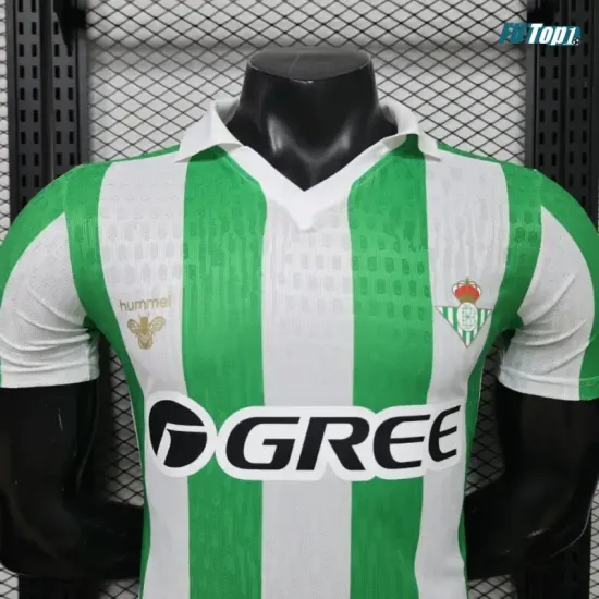Camiseta Real Betis 2026/2027 Versión Jugador Verde/Blanco Retro