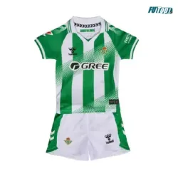 Camiseta Real Betis Local 2026/2027 Verde/Blanco Niño Kit con Parche La Liga
