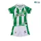 Camiseta Real Betis Local 2026/2027 Verde/Blanco Niño Kit con Parche La Liga