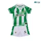 Camiseta Real Betis Local 2026/2027 Verde/Blanco Niño Kit con Parche La Liga