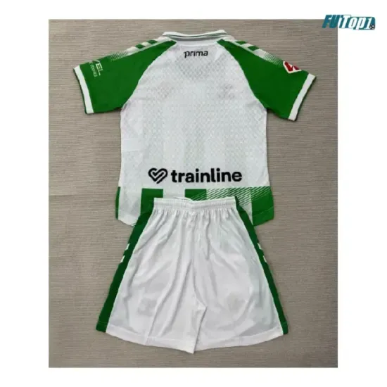 Camiseta Real Betis Local 2026/2027 Verde/Blanco Niño Kit con Parche La Liga