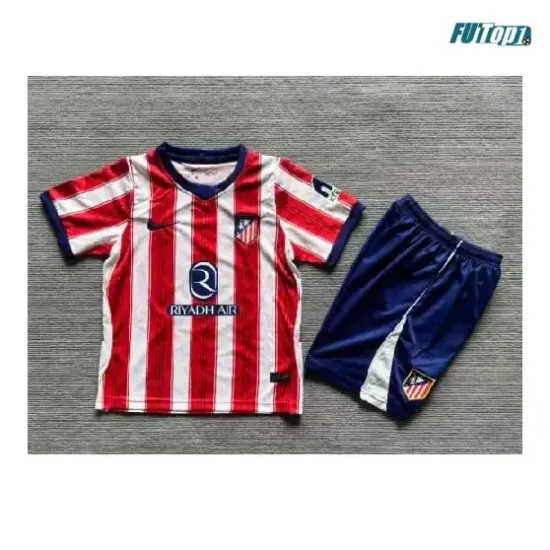 Camiseta Atlético de Madrid Local 2026/2027 Rojo/Blanco Niño Kit