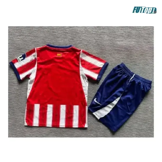 Camiseta Atlético de Madrid Local 2026/2027 Rojo/Blanco Niño Kit