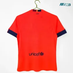 Camiseta Barcelona Visitante 2014/15 Naranja Retro