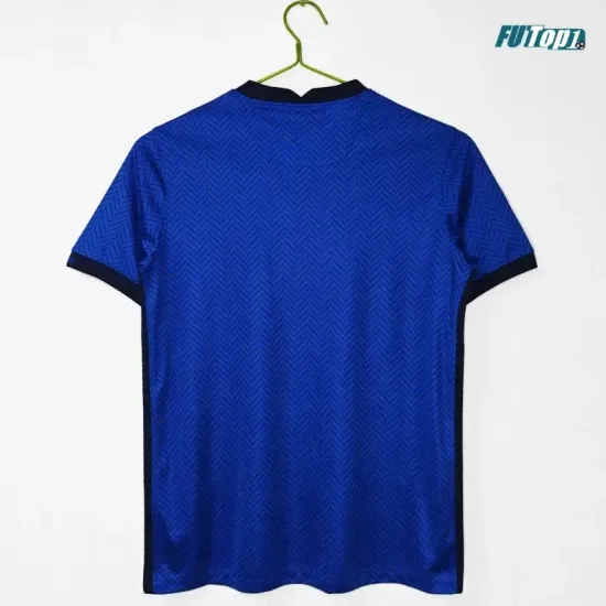 Camiseta Chelsea Local 2020/21 Azul Retro