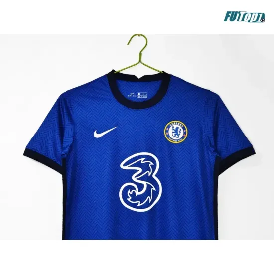 Camiseta Chelsea Local 2020/21 Azul Retro