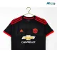 Camiseta Manchester United Alternativo 2015/16 Negro Retro