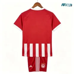 Camiseta Olympiakos Local 2026/2027 Rojo/Blanco Niño Kit