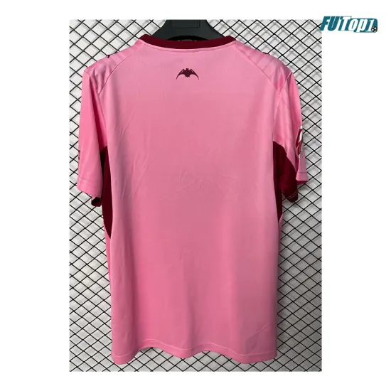 Camiseta Valencia Alternativo 2026/2027 Rosa con Parche La Liga