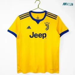 Camiseta Juventus Visitante 2017/18 Amarillo Retro