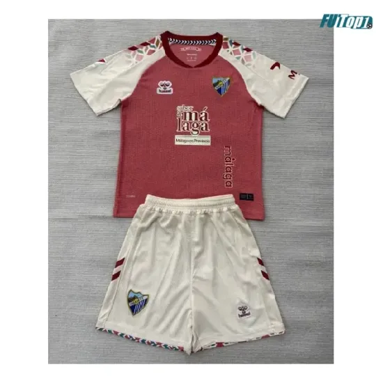 Camiseta Málaga CF Visitante 2026/2027 Rosa con Parche La Liga