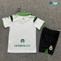 Camiseta Racing de Santander Local 2026/2027 Blanco Niño Kit
